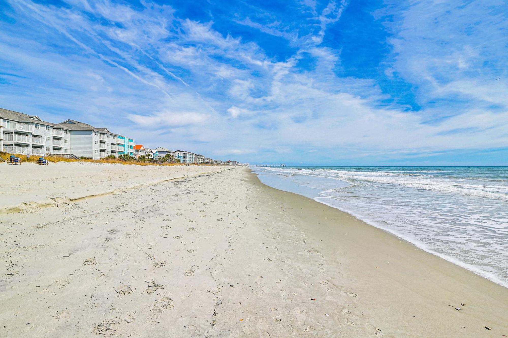On-The-Beach Escape Oceanfront In Surfside! Myrtle Beach Eksteriør billede
